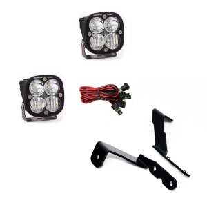 GMC Sierra A-Pillar Mounts - Baja Designs - Squadron Sport Lights - `07-`13